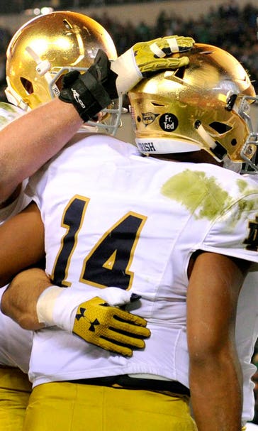 No. 9 Notre Dame survives vs. No. 21 Temple thanks to late TD